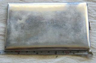 Tiffany & Co Antique Sterling Silver Cigarette Case