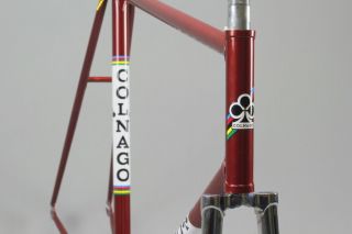 RESTORED - COLNAGO PISTA TRACK 58X57,  5 VINTAGE FRAME BIKE FCI VELODROME 2