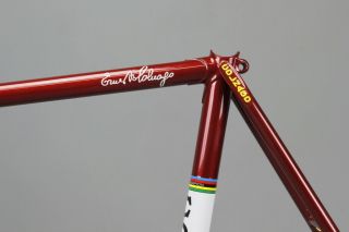 RESTORED - COLNAGO PISTA TRACK 58X57,  5 VINTAGE FRAME BIKE FCI VELODROME 4