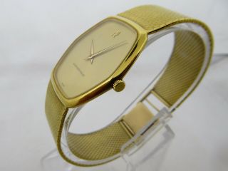 Audemars Piguet Dress Mens Vintage Watch Mechanical 18K Gold 35mm ULTRATHIN 3