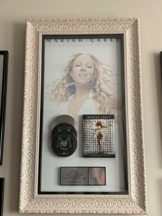 Mariah Carey Ultra Rare " The Adventures Of Mimi " Riaa Platinum Sales Award