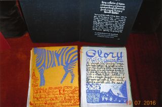 Glory Never Guesses Kenneth Patchen 18 Silk Screened Poetry Broadsides Very Rare 2