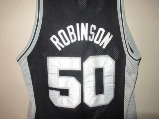 SPURS 50 ROBINSON Vintage Authentic Basketball Jersey SZ 44 LARGE Champion SEWN 7