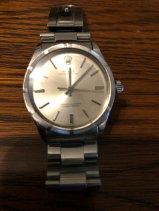 Rolex Oyster Perpetual 1007 Vintage 1966 Swiss Automatic 1570 Caliber 34mm