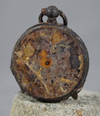 Rare Interesting Antique Silver Pocket Watch Abbatucci Shipwreck Cargo c1869 4