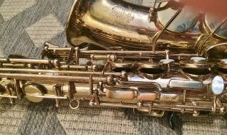 Vintage Selmer Paris Mark VII Alto Saxophone (Early M - Serial;) 3