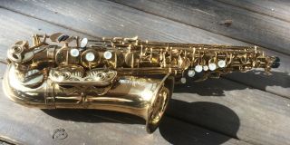 Vintage Selmer Paris Mark VII Alto Saxophone (Early M - Serial;) 8