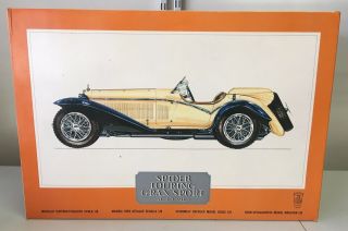 Pocher Torino 1/8 Alfa Romeo Spider Touring Gran Sport 1932 Kit No.  K 73 Italy