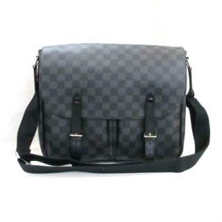 Louis Vuitton Christopher Messenger Shoulder Bag N41500 Damier Graphite Vintage