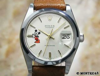 Rolex 6694 Swiss Made Vintage 1978 Mechanical Stainless St Watch Mj174