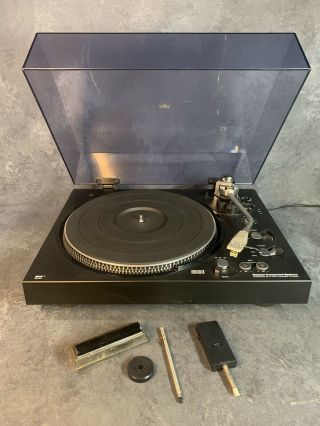 Vintage Mcs 6700 W/ Stacking Spindles Turntable Direct Drive Sl 1950