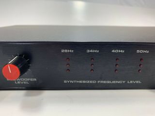 Vintage DBX 120X Subharmonic Synthesizer Electronic Crossover Made In Japan 3