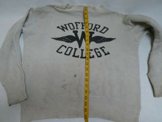 Vintage 1930 ' s/40 ' s Champion Knitwear Sz 38 Double V Sweatshirt Wofford College 3