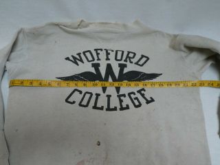 Vintage 1930 ' s/40 ' s Champion Knitwear Sz 38 Double V Sweatshirt Wofford College 4