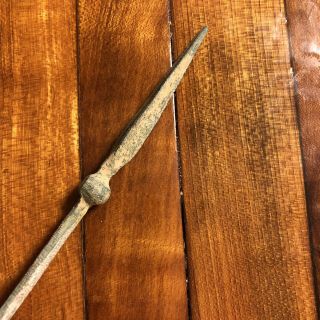 Ancient Greek Or Viking Style Bronze Spear Point Dagger Arrow Head European Old 4