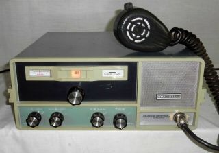 Pearce Simpson Guardian23 tube CB radio transceiver near late model vintage 7