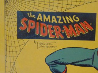 Vtg 1977 THE SPIDERMAN MARVEL COMICS STAN LEE ST.  LOUIS POST SIGN POSTER 8