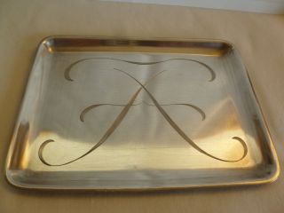 Tiffany & Co Makers Sterling Silver Calling Business Card Tray - 134 Grams - 4