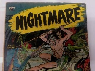 L@@k Nightmare 13 Matt Baker cover OW/White Pages Rare Scarce Glossy cover 6