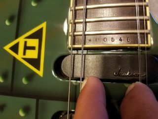 Jackson USA SL1 Warbird Guitar.  Crazy Rare. 2