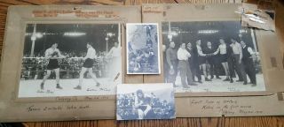 Rare Luther Mccarty Last Fight Photos 1913 Death Photo,  Type 1 Boxing