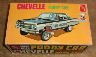 50 Year Old Amt 1965 Chevelle Time Machine Altered Wheelbase Funny Car Unbuilt