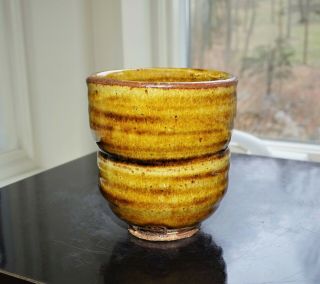 Warren Mackenzie / Vintage (stamped) Amber Yunomi