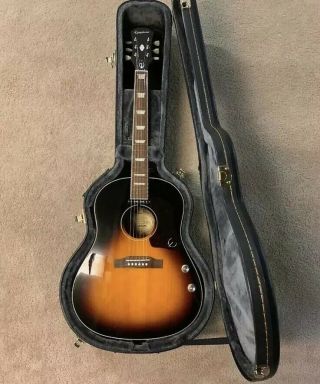 Epiphone Ej - 160e In Vintage Sunburst With Epiphone Hardcase