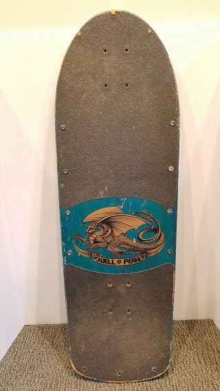 Vintage Powell Peralta - Sword and Skull - Ray Rodriguez skateboard deck. 2