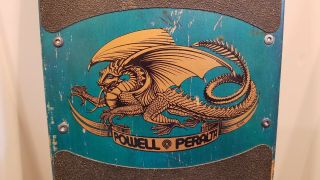Vintage Powell Peralta - Sword and Skull - Ray Rodriguez skateboard deck. 4