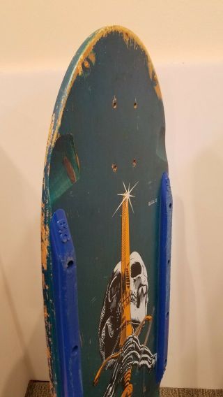 Vintage Powell Peralta - Sword and Skull - Ray Rodriguez skateboard deck. 8