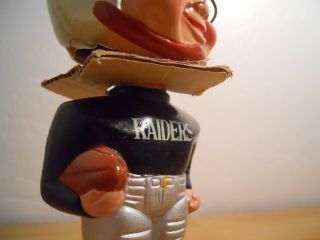 Vintage 1968 Bobblehead Nodder Oakland Raiders 5