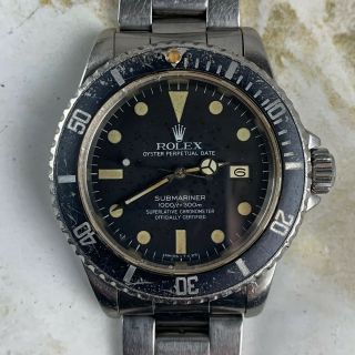 Vintage Rolex Submariner Dive Wristwatch Ref.  16800 Matte Cal.  3075 Nr