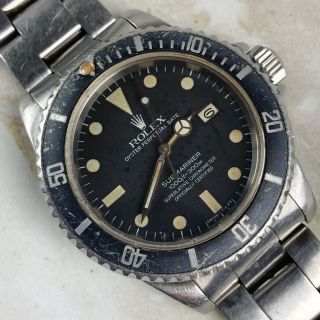 Vintage Rolex Submariner Dive Wristwatch Ref.  16800 Matte Cal.  3075 NR 3
