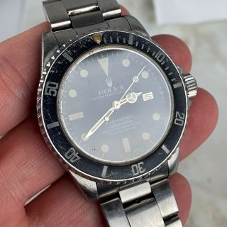 Vintage Rolex Submariner Dive Wristwatch Ref.  16800 Matte Cal.  3075 NR 4