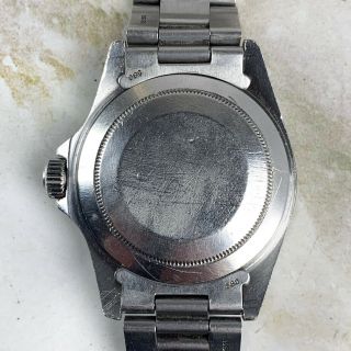Vintage Rolex Submariner Dive Wristwatch Ref.  16800 Matte Cal.  3075 NR 9