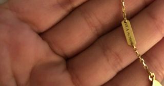 Authentic Van Cleef & Arpels Yellow Gold Vintage Alhambra Pendant Necklace 6