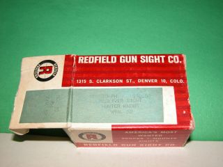 Vintage Redfield No.  70ph Receiver Peep Sight Winchester 52 Nos
