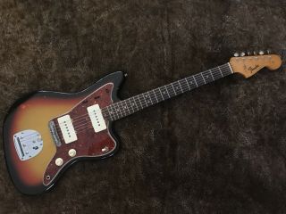 Vintage Fender 1965 Jazzmaster Sunburst With Mastery Bridge - Pre Cbs Specs