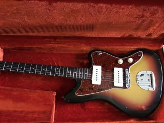 Vintage Fender 1965 Jazzmaster Sunburst with Mastery bridge - Pre CBS SPECS 8