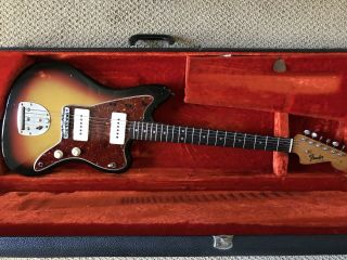 Vintage Fender 1965 Jazzmaster Sunburst with Mastery bridge - Pre CBS SPECS 9