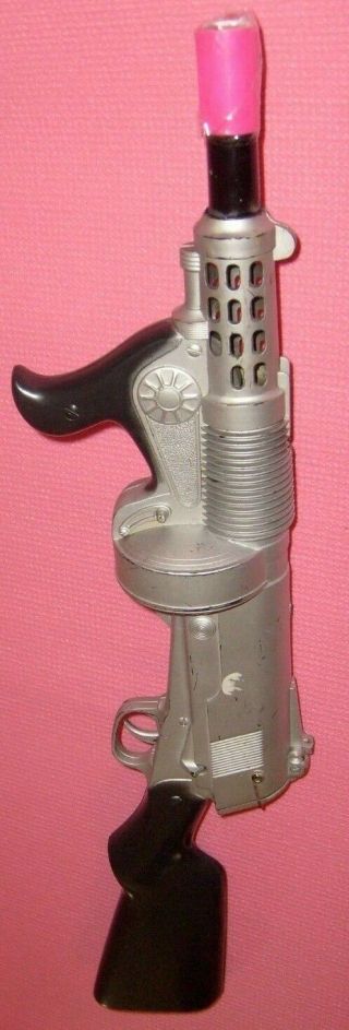 Vintage 1960 Marx Toy Battery Op.  Tommy Machine Gun 24 