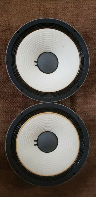 Vintage Jbl 123a - 1 12 " Woofer Speakers Pair