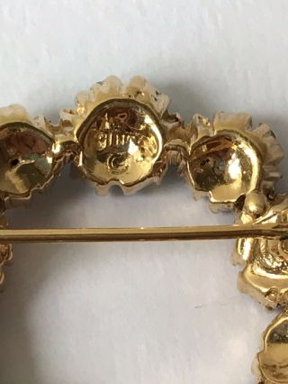 Vintage Jewellery CINER Signed Parure Necklace Earrings & Brooch Pin 9