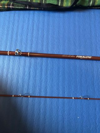 Vintage Fenwick FF756 Fiberglass Fly Rod 7 ' 6 