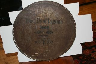 13 Rare 19 5/8 Music Box Discs Antique Polyphon,  Regina Rare Titles 1890 ' s 2
