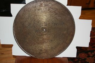 13 Rare 19 5/8 Music Box Discs Antique Polyphon,  Regina Rare Titles 1890 ' s 5