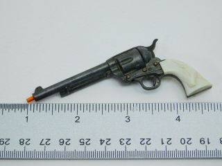 Vintage 50s Marx Miniature Western Colt Revolver Toy Cap Gun Diecast Pistol