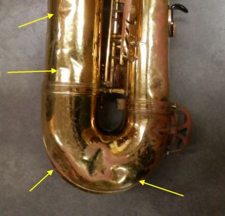 Vintage Selmer Paris Mark VII Tenor Sax Saxophone 7