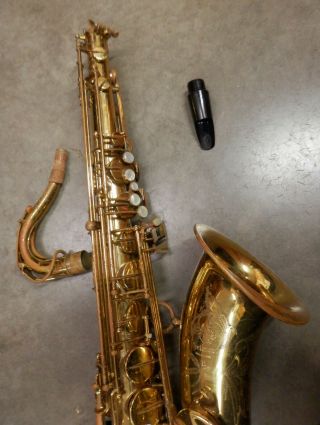 Vintage Selmer Paris Mark VII Tenor Sax Saxophone 9